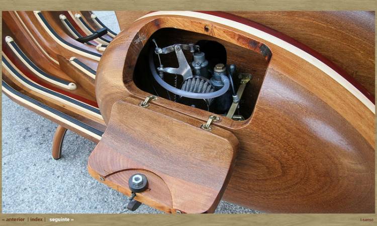 Vespa de madera Vespa de madera