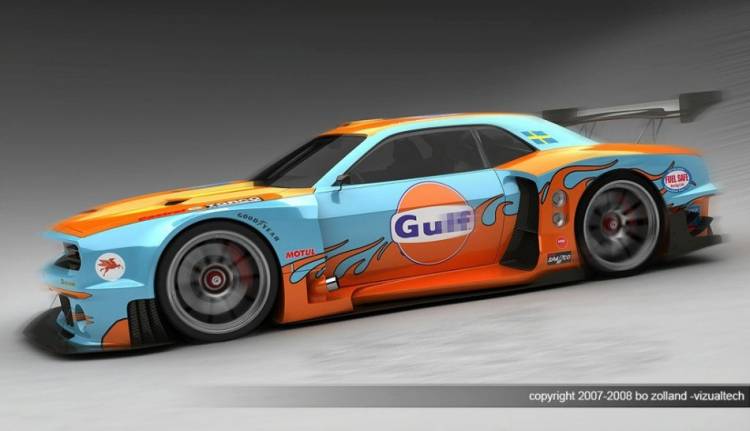 Dodge Challenger GT Racer VizualTech Dodge Challenger GT Racer VizualTech