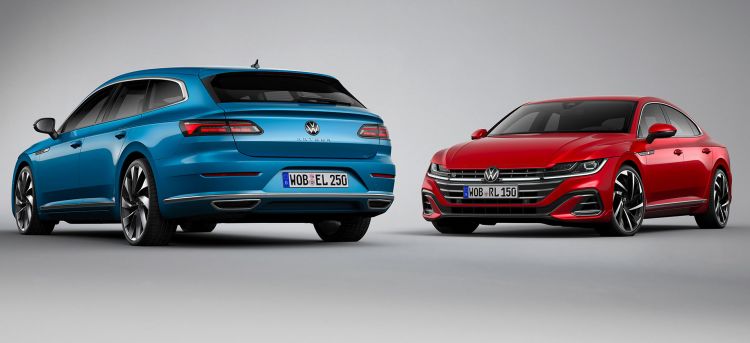 Volkswagen Arteon 2020 Rojo Azul 1