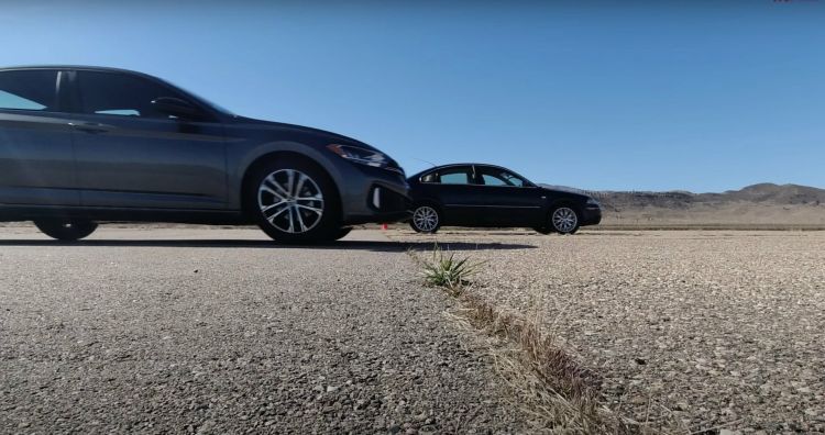 Volkswagen Passat W8 Vs Volkswagen Jetta 150 Hp Video 2