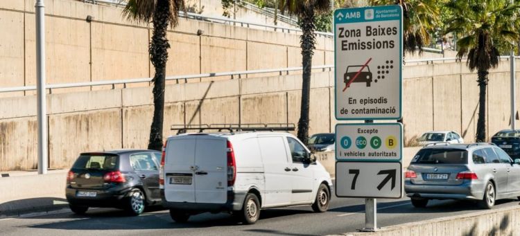 Zona Baixes Emissions Barcelona