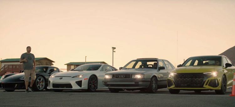 Audi Rs3 Lexus Lfa Porsche Carrera Gt Carrera Video 1