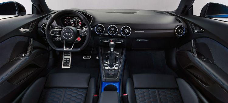 Audi Tt Rs 2019 Azul Interior 01