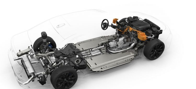 Bmw Serie 7 2023 42 Phev M760e Esquema Tecnico Plataforma
