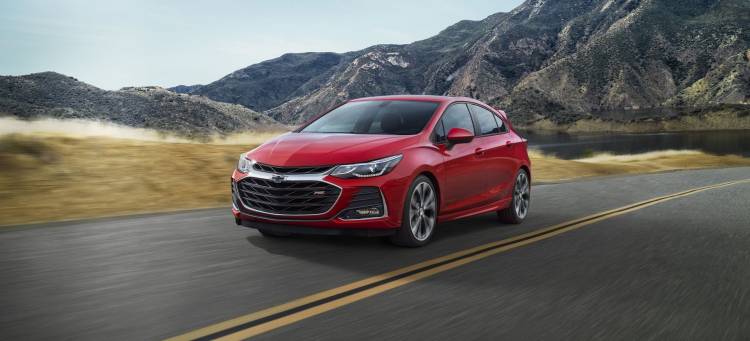 2019 Cruze Hatch Rs’ Front Fascia And Grille Is All New.