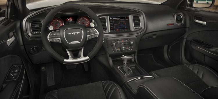 The Race Inspired Interior Of The Dodge Charger Srt Hellcat Wide