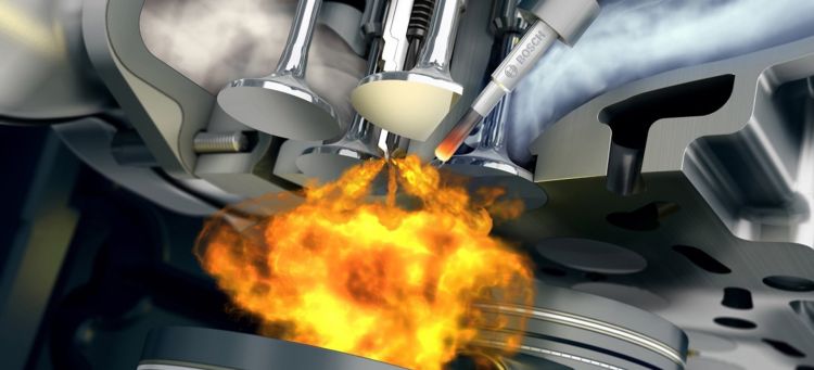 Eficiencia Gasolina Diesel Camara Combustion Bosch