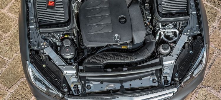 Eficiencia Gasolina Diesel Motor Mercedes