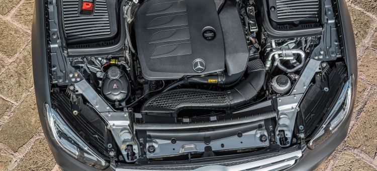 Eficiencia Gasolina Diesel Motor Mercedes