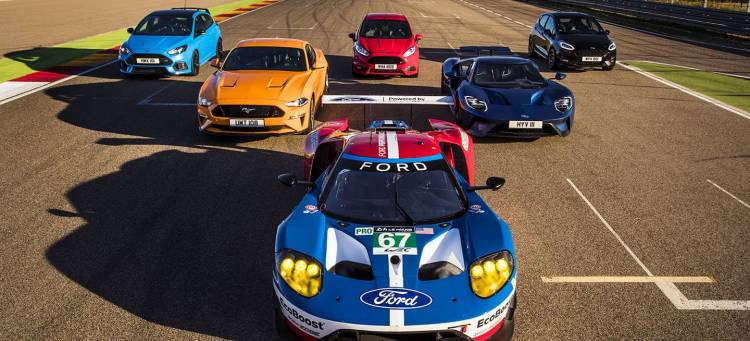 Eight Ford Performance Models + Eight Ford GT Race Drivers = One