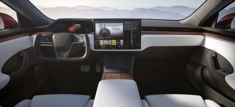 Interior Tesla Model S 2022 105