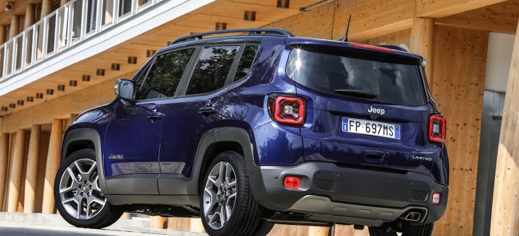 Jeep Renegade 2021 Limited Azul 2 Trasera
