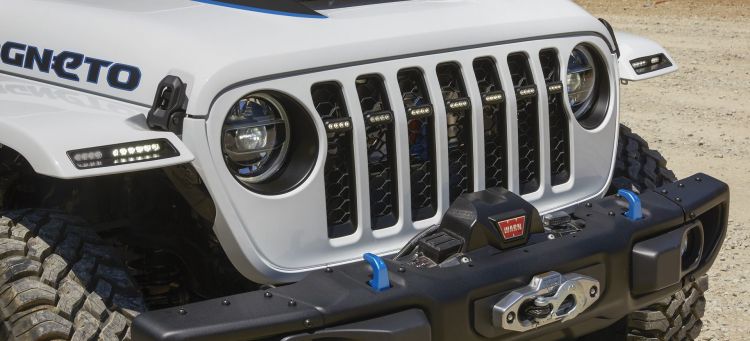 The Jeep® Magneto Bev Concept Comes Equipped With A Jpp 2 Inch