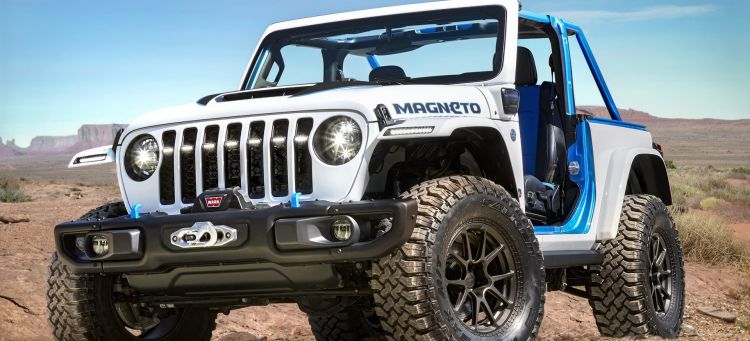 The Jeep® Wrangler Magneto Concept Is A Fully Capable Bev That