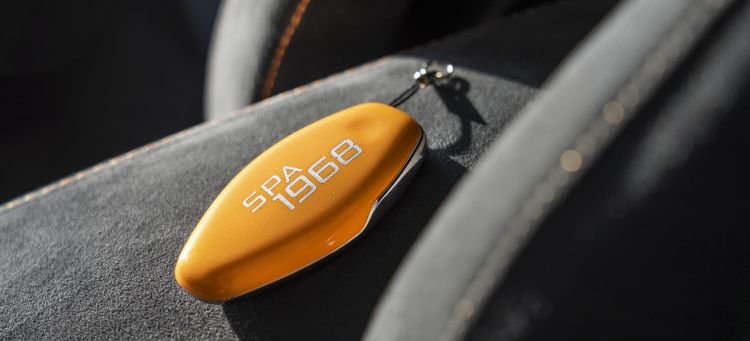 Mclaren 720s Spa 68 Collection Ignition Key
