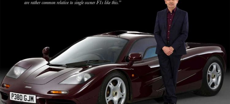 Mclaren F1 Rowan Atkinson