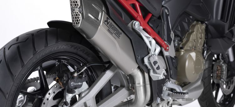 Moto Ducati Multistrada V4 Escape Akrapovic1