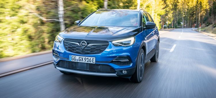 Opel Grandland X Hybrid4 2020 Azul 03