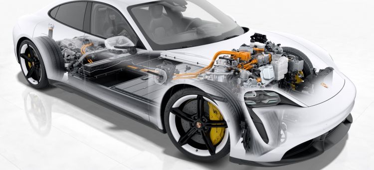 Porsche Evolucion Baterias Taycan 01