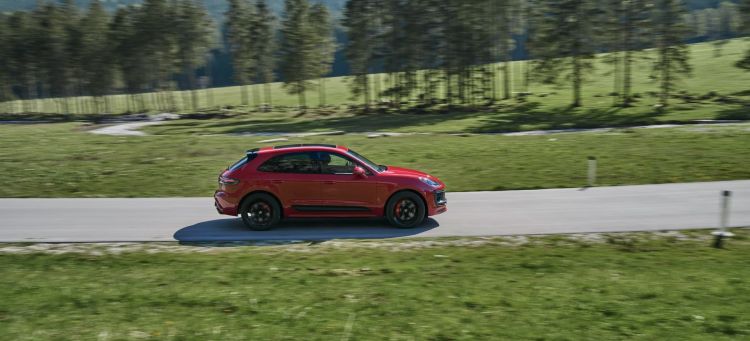 Porsche Macan Gts 2022 Rojo 05