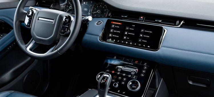 Range Rover Evoque 2019 Gris Interior 01