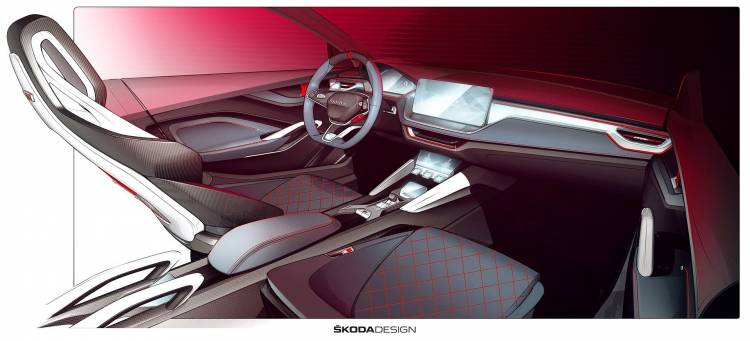 Skoda Vision Rs Concept Interior 02