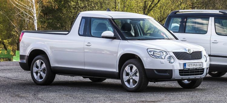 Skoda Yeti Pick Up Historia P