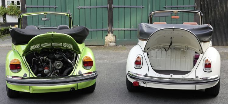 The E Beetle Is Providing An Additional Trunk, Where The Classic