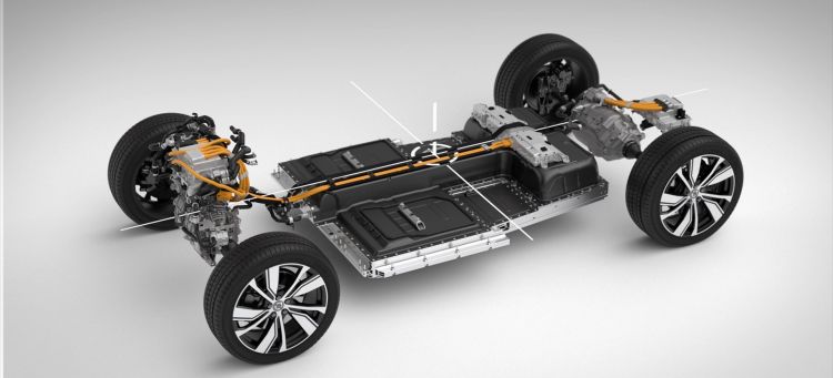 Volvo Xc40 Recharge P8 Driveline