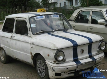 La diversidad de los taxis rusos
