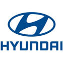 Logo de la marca hyundai